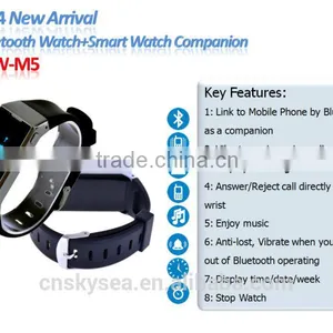 2014 Newest Style Smart Watch Bluetooth Watch and Smart Phone Companion thumbnail-2