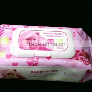Manufacturer Cleaning Wet Wipe Tissue 80 Pcs Baby Wet Wipe thumbnail-1