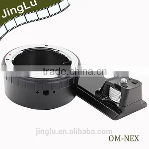 Lesn Adapter Ring With Long Tripod for Olympus OM Lens to S Ony NEX-3 NEX-5 E Mount thumbnail-5