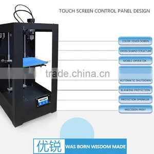 China ABS+PLA Filament 3d Printers for Sale 3d Printer Rambo Control Board thumbnail-5
