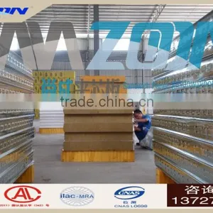 Rock Wool Sandwich Sandwich Panel for Wall and Ceiling Board thumbnail-2