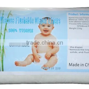 Eco-Friendly Bamboo Disposable Nappy Liners With Natural Material thumbnail-4