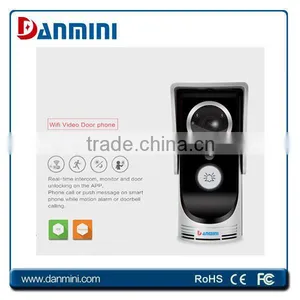 Danmini Home Automation WiFi Mini Spy Cameras Wireless 1.0 Mega-Pixels WiFi Door Viewer thumbnail-1