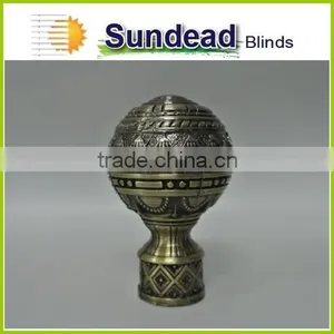 Stainless Steel Iron Chrome Alum Crystal Copper Satin Curtain Pole Curtain Accessory Wholesale Curtain thumbnail-3