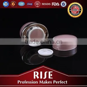 Professional Factory ISO9001 Plastic Biodegradable Cosmetic Golden Container thumbnail-2
