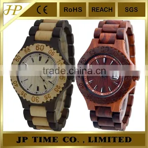 5 Years Natural Wooden Made Luxury Unisex Wooden Watch Analog Quartz thumbnail-5