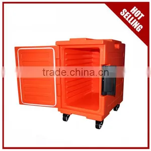 Catering Use Plastic Food Insulated Cabinets With Casters, for Storage and Transport thumbnail-5