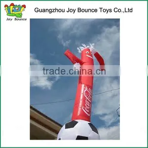 New Design Inflatable Desktop Air Dancer Product /sky Dancer With Football thumbnail-1