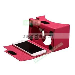Factory Price VR BOX 2.0 Google Cardboard, 3D Glasses Bluetooth Controller for 4.7 - 6.0 Inch Mobile Phone thumbnail-2