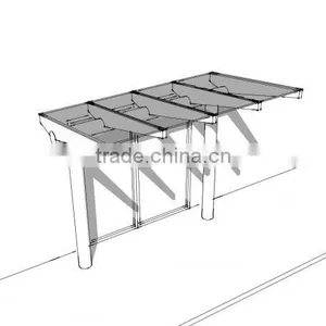 High Quality Laminated Tempered Canopy Safe Glass With CE ISO ANSI Certificated thumbnail-2