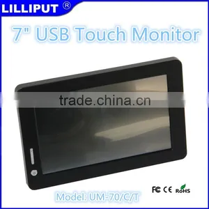 NOT VGA Input, Just USB Input 7 Inch PC Extend Touchscreen Monitor thumbnail-1