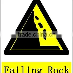 Caution Failing Rock Traffic Aluminum Sign WITH Engineer Reflective Film thumbnail-2
