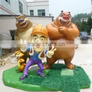 Custom Made Fiberglass Cartoon Sculpture thumbnail-1
