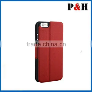 Multi-color Leather Case With Window for Iphone 6 thumbnail-2