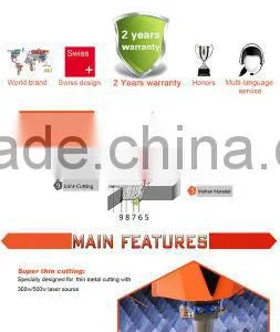 300w 3mm Metal Laser Cutting Machine With Bed thumbnail-5