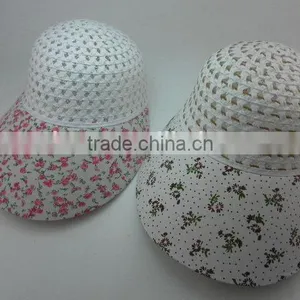 China Gold Supplier Hot Sale uv Fluorescent Sun Visor Hat thumbnail-6