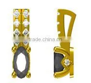 Oval Stone Pendant thumbnail-1