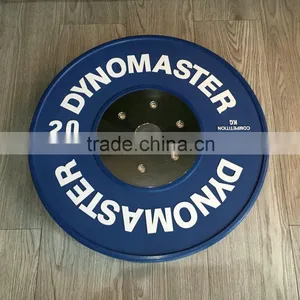 Bumper Plate Olympic Weight Lifting CrossFit Barbell Plate thumbnail-6