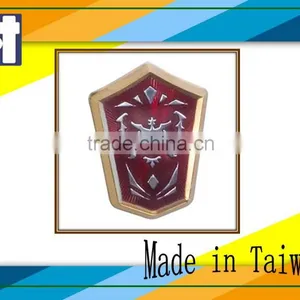 Fashionable Car Aluminum Sea Green Seashell Classical Brand Epoxy Sticker thumbnail-1