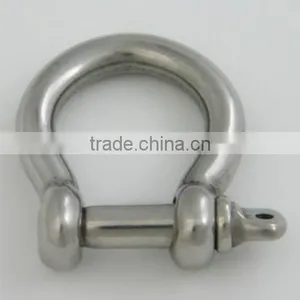 Stainless Steel Straight D Shackle thumbnail-4