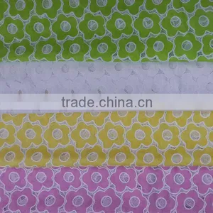 High Quality Wholesale Flower Design Lace Fabric thumbnail-1