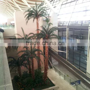 High Simulation Palm Tree Decorative Artificial Tree For Railway Station Decoration thumbnail-3