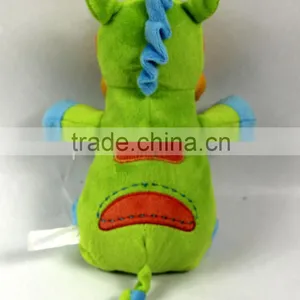Luckiplus Hot Sale First Class Green and Blue Cow Safe Technology Toy For Kids thumbnail-5