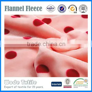 100% Polyester Baby Prints Wholesale Flannel Fabric thumbnail-1
