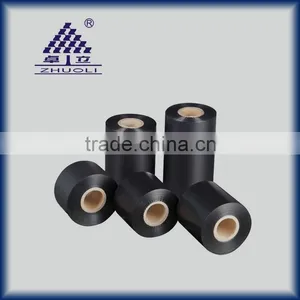 Black Premium Wax/Resin Barcode Ribbon thumbnail-1