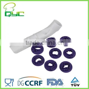 8 Styles Fondant Punch Set Cake Decorating Tools thumbnail-1
