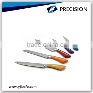 High Quality Colorful Handle Stainless Steel Kitchen Knife Set thumbnail-1