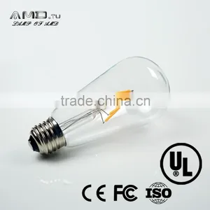 Vintage Retro Indoor Dimmable ST58 E26 E27 B22 Low Energy 3w Edison Led Lights Led Bulb thumbnail-3