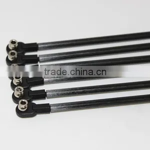 New 3d Printer Parts Rostock Delta Kossel Mini K800 200mm 4*6 Arms Carbon Push Rods Full Kit M4 ID:4MM OD:6MM thumbnail-2