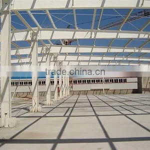 Crane Equiped Large Span Steel Structure Workshop thumbnail-1