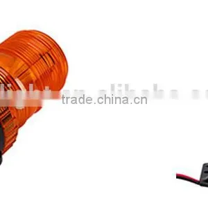 12v 24 80v 110v Amber Led Strobe Beacon thumbnail-3