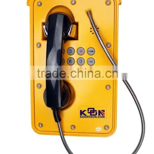 Waterproof Industry Telephone KNSP-09 Outdoor Dust Proof Telephone IP66 Waterproof Industrial Telephone thumbnail-2