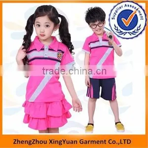 China Manufacturers Kids Clothes Summer Primary School Uniform Designs thumbnail-5