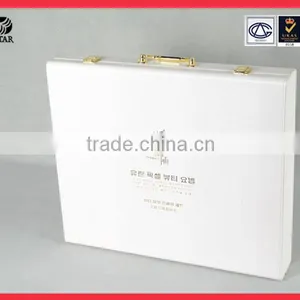 Promotional Print Animal&Rock White Leather Jewelry Box thumbnail-1