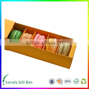 Paper Food Grade Cardboard Macaron Box thumbnail-2