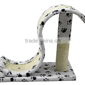 BSCI Pet Factory Hot Selling Cat Climbing Tree Slipper Cat Scratcher And Bed thumbnail-5