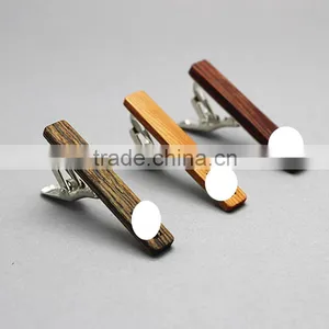2016 New Design Wood Tie Clip & Mens Tie Bar & Fashion Tie Pin TPW006 thumbnail-5