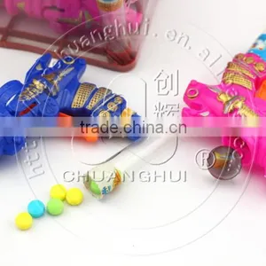 Cheap Small Plastic Hoodle Gun Toy With Candy thumbnail-3