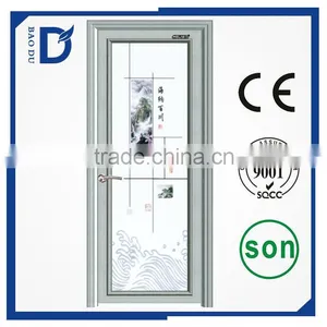 New Design Glass Door ,aluminum Door Frame thumbnail-2