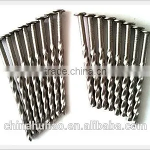 China Nail Supplies Screw Shank Zinc Coated Pallet Nail thumbnail-2