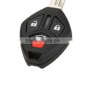 4 Button Car Remote Replacement Key Shell Blank Case Uncut thumbnail-3