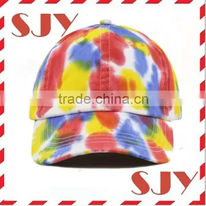 Vintage Floral Pattern Distressed Sport Outdoor Hat Printed Baseball Cap thumbnail-3