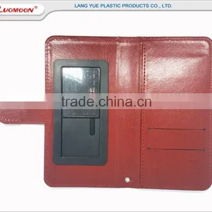 Two Color Universal Mold Make Denim Leather Cell Phone Case for Oppo R831k f1 R831 f1 Plus thumbnail-5
