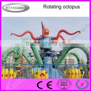 Children's Water Amusement Equipment Rotary Game Octopus Rides for Theme thumbnail-6