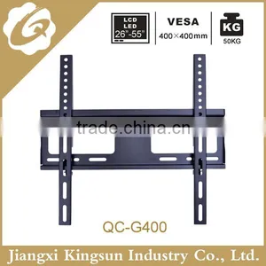 Factory Sell VESA400x300 Fixed Flat Wall Bracket Ultra Slim Lcd tv Mount From 37"-42"tv Size thumbnail-6