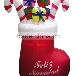 2012 Large Inflatable Christmas Socks for Advertising thumbnail-1